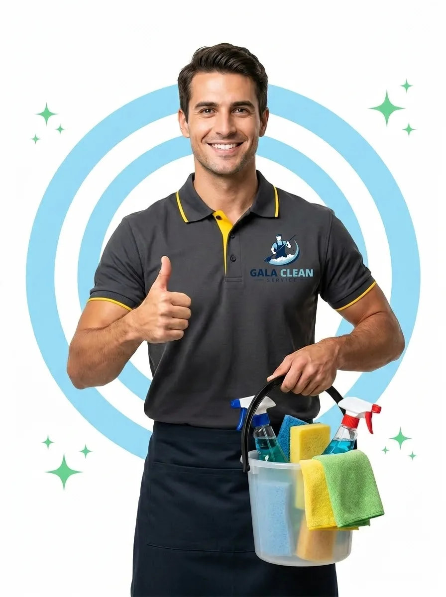 Male cleaner giving thumbs up 202605241455